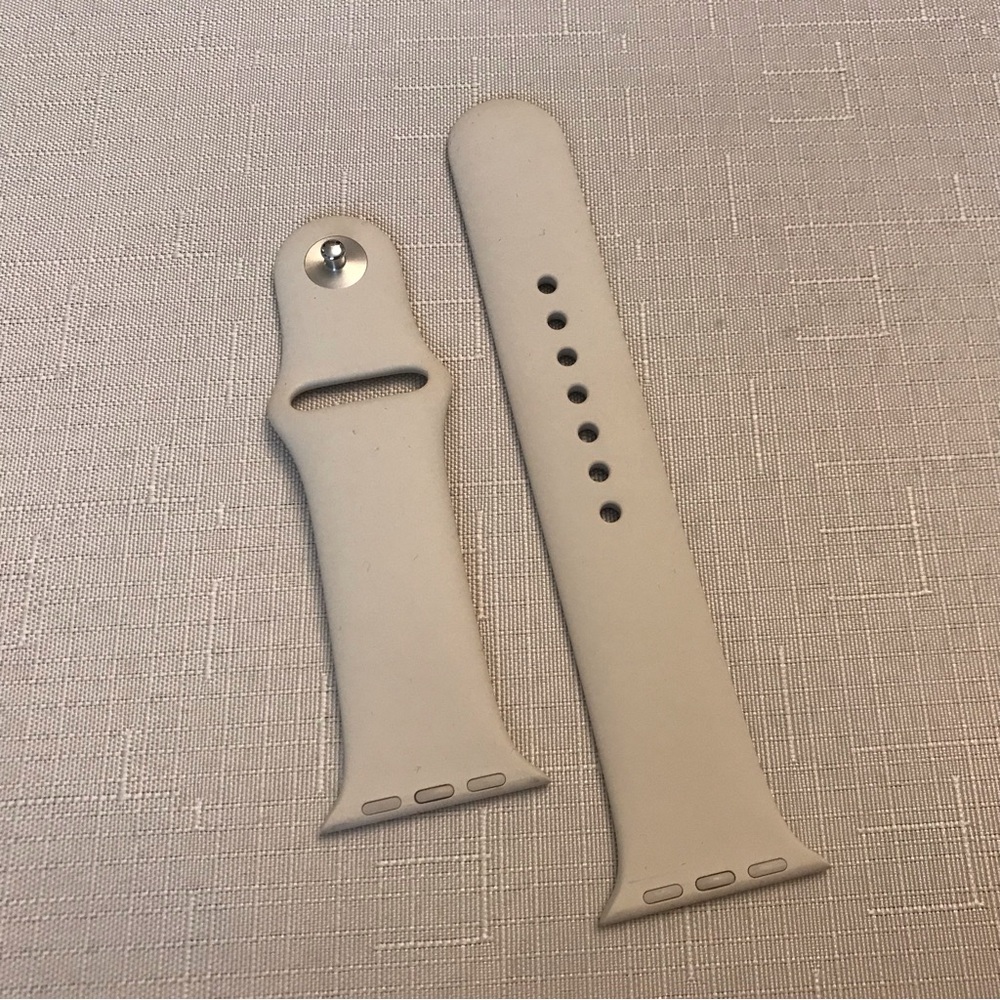 Apple Watch Sport Band in Starlight